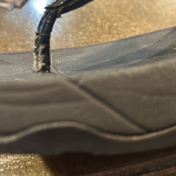 Top design FITFLOP Lulu glitter toe thong size 9 - Picture 9 of 9